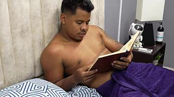 Hey, wanna see me surprise my stepsister's husband with erotic moves?