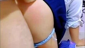 Video real de alumna mexicana BIEN CACHONDA. No resistí y la ayudé con mi VERGA