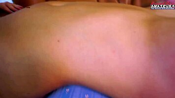 horny blonde coeds bailey and olyssia suck dick for group banging