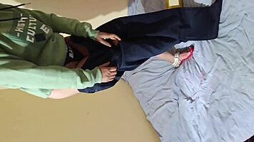 desi girl loses virginity to boyfriend in hardcore pussy fucking with creampie