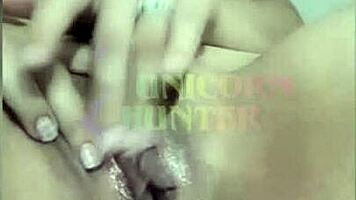 latina teen rubbing pussy fingering ass