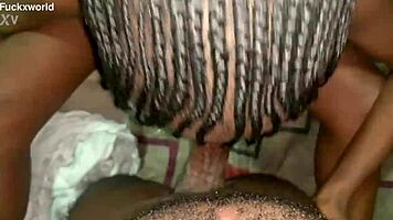 Fuckxworld roommate blowjob in bedroom with big cock