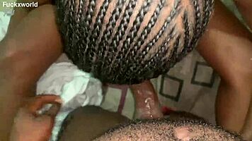 Fuckxworld roommate blowjob in bedroom with big cock