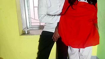 Desi Schoolgirl Has Quick Classroom Sex with Classmate.