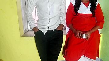 Desi Schoolgirl Has Quick Classroom Sex with Classmate.