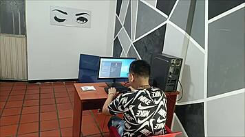 Stepsister surprises with intense fucking