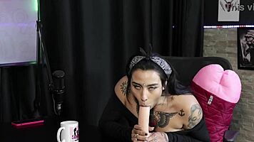 Clients Praise Blowjob Lexi Mallet Strips Naked