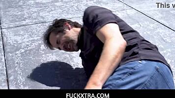 Fuckxtra Presents Young Petite Teen Squirting for Neighbor Maya Woulfe and Donnie Rock