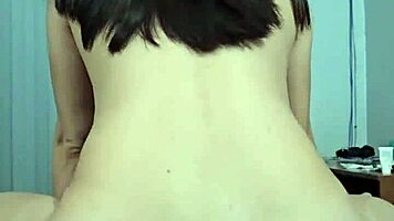 argentinian girlfriend rides cowgirl