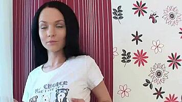 Russian Amateur Teen Gives Intense Blowjob in Hardcore Sex Scene