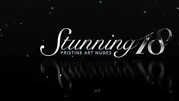 yo, check beautiful slut Solana stroking her shaved pearl