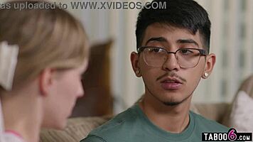 shy virgin guy finally bangs popular cheerleader melody marks