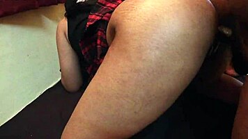 My big booty Malay girl gets pounded doggystyle by stepuncle