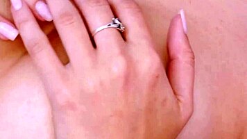 Enchanting brunette teen 18+ reveals sexy body during solo sofa photoshoot.