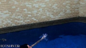 my latina friend feels so hot with her huge breasts