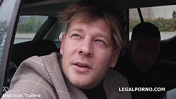 Street pickup with Sofi Smile and Gio1245