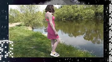 a sweet girl explores her body in a solo session, showing off her ass and pussy while naked