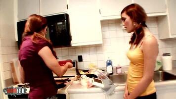 I watch twin teens lickin each other's pussies on campus, gettin so horny and fingering wildly.