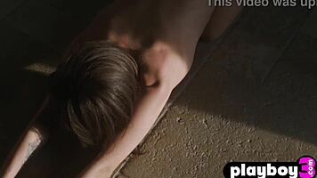 petite brunette milf ivy rose strips and shows her sexy body