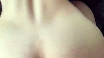 hard morning sex with tons of cum on her petite 18+ body pov