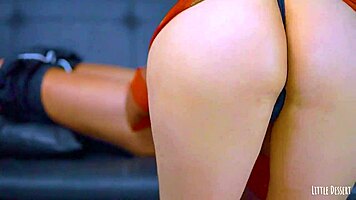 Adorable Asian college girl asks neighbor to ride her big black cock