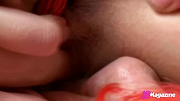 Watch Sapphic Teens Victoria And Candy Devour Wet Pussies!