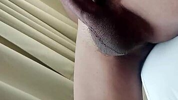 Hot Guy With Big Dick Masturbating Publicly By Window