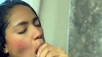 do you love watching me suck this huge black cock while you lick my pussy, amateur couple homemade deepthroat