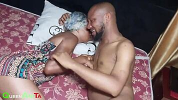 next neighbor sneaks in to surprise husband with wet pussy and monster cock