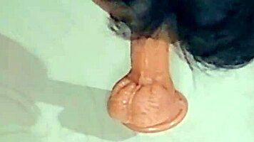 Cute Latina Caged Sissy Cuckold Fucked Hard in Humiliation