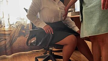 Naughty slut getting fucked intensely