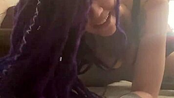 Angel gets roughly slammed and broken by her master 😳