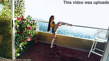 Sofia Ross Takes First Anal from Lancelot BBC