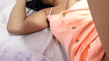 hot latina couple gets steamy after college in miniskirts