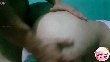 Babysitter gets fucked by neighbor in homemade video.