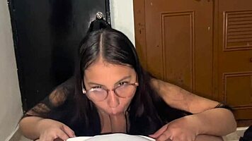 i teach my innocent stepsister to fuck in the kitchen 😏