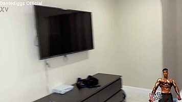 Stephanie Love creampied while hubby bangs door... oops!