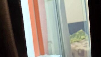 Mexican nurse Miranda caught banging lover with window wide open