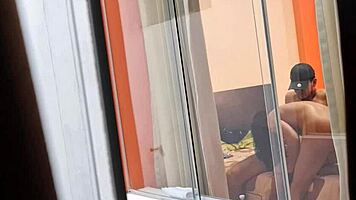 Mexican nurse Miranda caught banging lover with window wide open