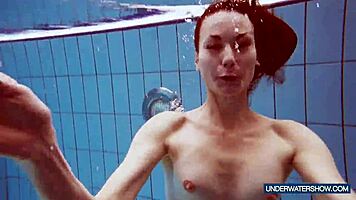 Wow! Martina the Hot Croatian Continues Her Steamy Bikini Show by the Pool