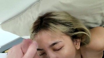 Hey, I got lingerie for my Indonesian wife, but will she swallow my load?