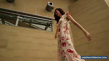 Wow! Martina the Hot Croatian Continues Her Steamy Bikini Show by the Pool