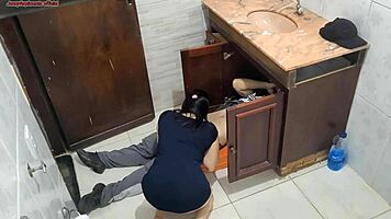 Trusting Wife Hires Plumber For Home Repair