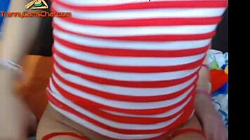 horny big tit lesbians eating juicy pussy and scissoring