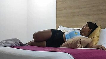 Stealing Salary with Step-Aunt’s Wild Homemade Sucking Skills