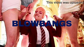 i'm a gorgeous teen suckin cock and swallowin it all