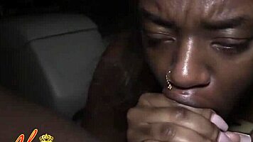 ebony's emotional first public sex tape