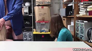 beautiful emma fucked by security guard