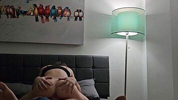 That tight teen pussy was hard to enter in homemade POV