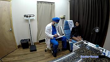 Dr Tampa Trains Corporate Slave Minnie Rose In Latex And Blowjob